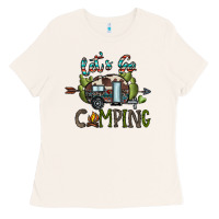 Bone let's go camping Ladies Tee - CowhideDigitalArt