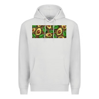 Dove Grey avocados with wood and leopard background 11 oz mug Premium Hoodie - BarkalooDesign