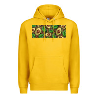 Lemon avocados with wood and leopard background 11 oz mug Premium Hoodie - BarkalooDesign