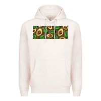 Pale Pink avocados with wood and leopard background 11 oz mug Premium Hoodie - BarkalooDesign