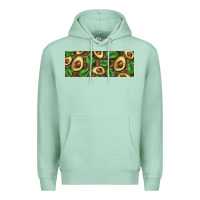 Seafoam avocados with wood and leopard background 11 oz mug Premium Hoodie - BarkalooDesign