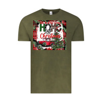 Vintage Olive christmas homecoming celebration Vintage Tee - CowhideDigitalArt