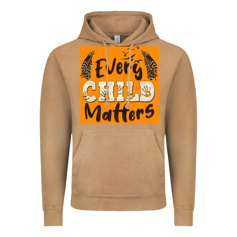 Preview Every Child Matters Vintage Hoodie by BarkalooDesign | Teevron