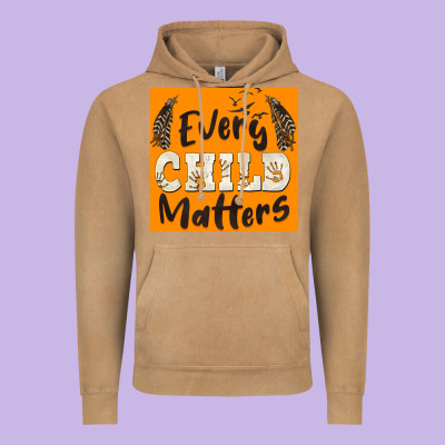 Preview Every Child Matters Vintage Hoodie Designed By Barkaloodesign