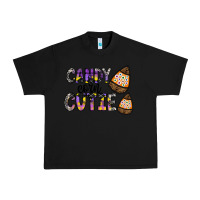 Black Candy Corn Cutie Urban Heavy Tee - CowhideDigitalArt
