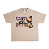 French Oak Candy Corn Cutie Urban Heavy Tee - CowhideDigitalArt
