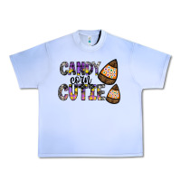 Grape Ice Candy Corn Cutie Urban Heavy Tee - CowhideDigitalArt