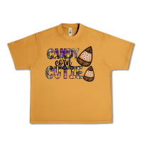 Peanut Butter Candy Corn Cutie Urban Heavy Tee - CowhideDigitalArt