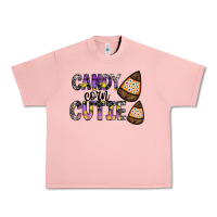 Salmon Candy Corn Cutie Urban Heavy Tee - CowhideDigitalArt
