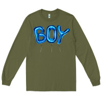 Army Green Balloon Boy Long Sleeve Tee - Artiststas