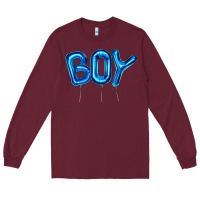 Burgundy Balloon Boy Long Sleeve Tee - Artiststas