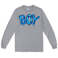 Heather Grey Balloon Boy Long Sleeve Tee - Artiststas