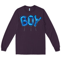 Plum Balloon Boy Long Sleeve Tee - Artiststas
