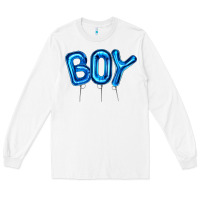 White Balloon Boy Long Sleeve Tee - Artiststas