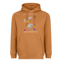 Meerkat Just A Girl Who Loves Elephants Heavyweight Hoodie - Bettercallsaul