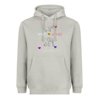 Moon Dust Just A Girl Who Loves Elephants Heavyweight Hoodie - Bettercallsaul