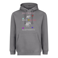 Storm Just A Girl Who Loves Elephants Heavyweight Hoodie - Bettercallsaul