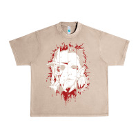 French Oak friends horror face mashup horror movies halloween Urban Heavy Tee - artisFamous