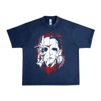 Navy friends horror face mashup horror movies halloween Urban Heavy Tee - artisFamous