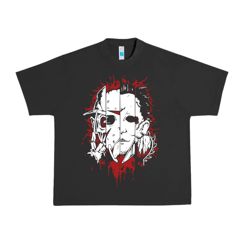 Friends Horror Face Mashup Horror Movies Halloween Urban Heavy Tee by artisFamous | Teevron
