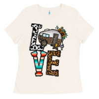 Bone love caravan Ladies Tee - CowhideDigitalArt