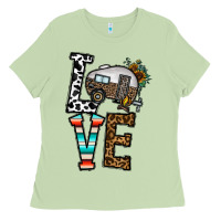 Matcha love caravan Ladies Tee - CowhideDigitalArt