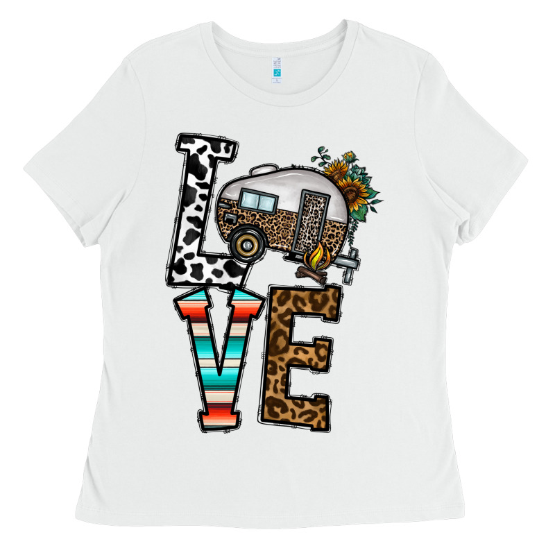 Love Caravan Ladies Tee by CowhideDigitalArt | Teevron