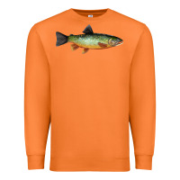 Carrot Greenback Cutthroat Trout Fish Premium Sweatshirt - RanaPortraitStore
