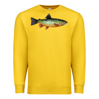 Lemon Greenback Cutthroat Trout Fish Premium Sweatshirt - RanaPortraitStore