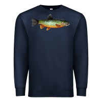 Navy Greenback Cutthroat Trout Fish Premium Sweatshirt - RanaPortraitStore