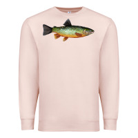 Pale Pink Greenback Cutthroat Trout Fish Premium Sweatshirt - RanaPortraitStore