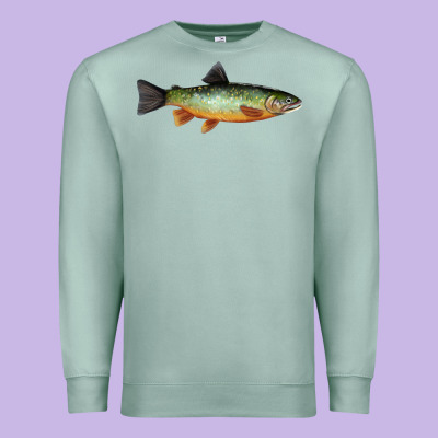 Greenback Cutthroat Trout Fish Premium Sweatshirt Designed By Ranaportraitstore