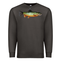 Smoke Greenback Cutthroat Trout Fish Premium Sweatshirt - RanaPortraitStore