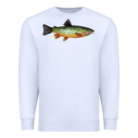 White Greenback Cutthroat Trout Fish Premium Sweatshirt - RanaPortraitStore