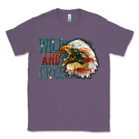 Lavender Wild and free Classic Tee - FaDigitalArtStudio