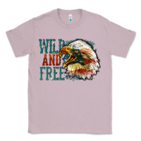 Lilac Wild and free Classic Tee - FaDigitalArtStudio