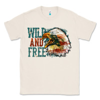 Natural Wild and free Classic Tee - FaDigitalArtStudio