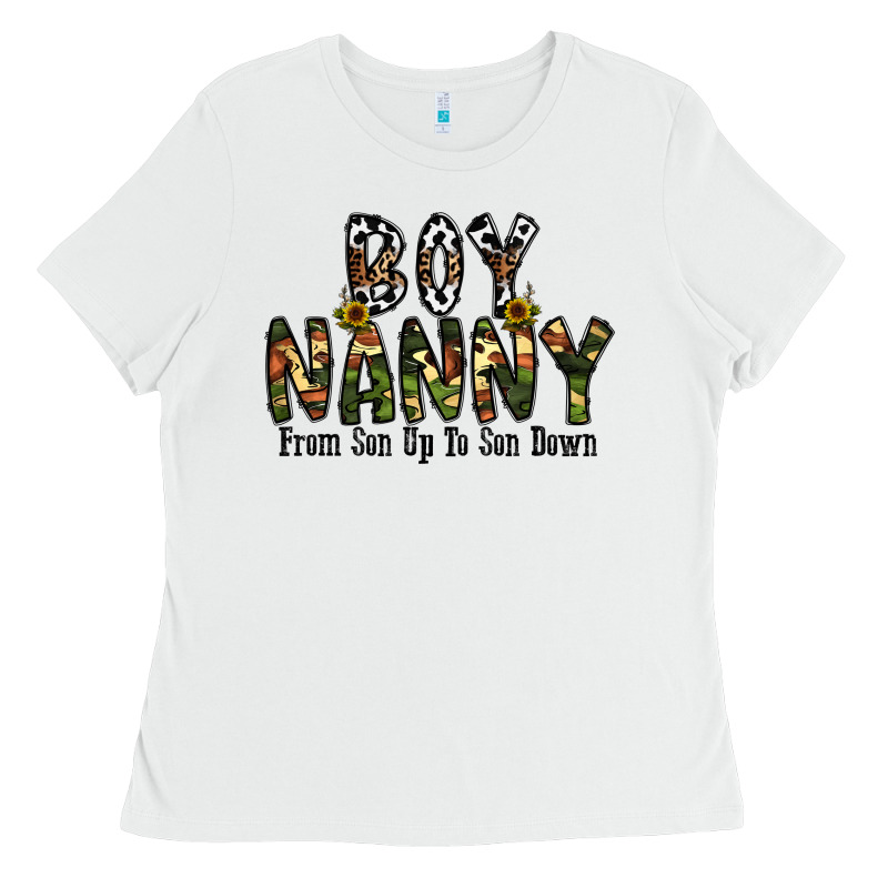Boy Nanny From Son Up To Son Down Ladies Tee by CowhideDigitalArt | Teevron