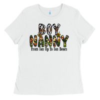 White boy nanny from son up to son down Ladies Tee - CowhideDigitalArt