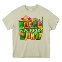 Mossy nacho average mini Heavy Core Tee - FaDigitalArtStudio