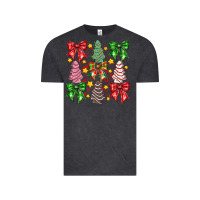 Vintage Black festive holiday decor Vintage Tee - CowhideDigitalArt
