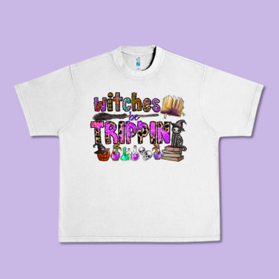 Witches Be Trippin Urban Heavy Tee Designed By Cowhidedigitalart
