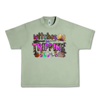 Oil Green witches be trippin Urban Heavy Tee - CowhideDigitalArt