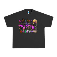 Pigment Black witches be trippin Urban Heavy Tee - CowhideDigitalArt