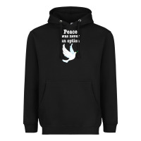 Black Peace Was Never An Option Heavyweight Hoodie - Bettercallsaul