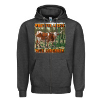 Charcoal Heather whatever lassos your longhorn Zipper Hoodie - RanaPortraitStore