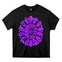 Black purple gemstone jewelny Heavy Core Tee - RanaPortraitStore