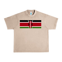 French Oak kenya flag Urban Heavy Tee - artisFamous