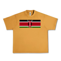 Peanut Butter kenya flag Urban Heavy Tee - artisFamous