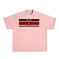 Salmon kenya flag Urban Heavy Tee - artisFamous